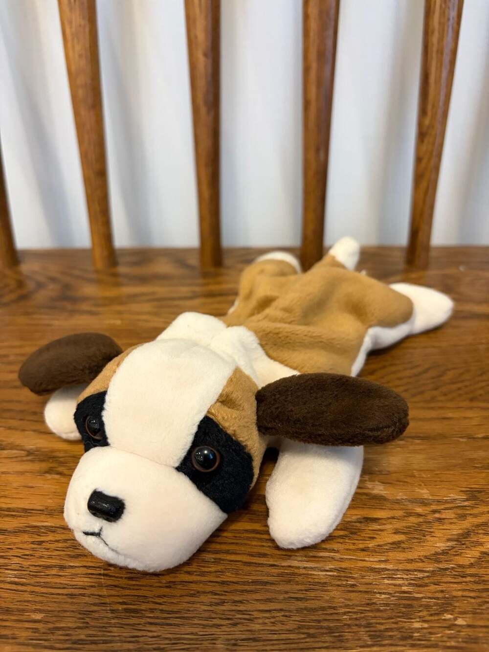 Ty Beanie Babies Bernie The St. Bernard Dog Plush Stuffed Animal
